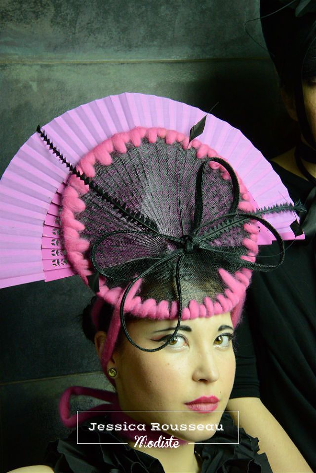 Jessica Rousseau Modiste, coiffes et chapeaux sur mesure.Sur rendez-vous uniquement.